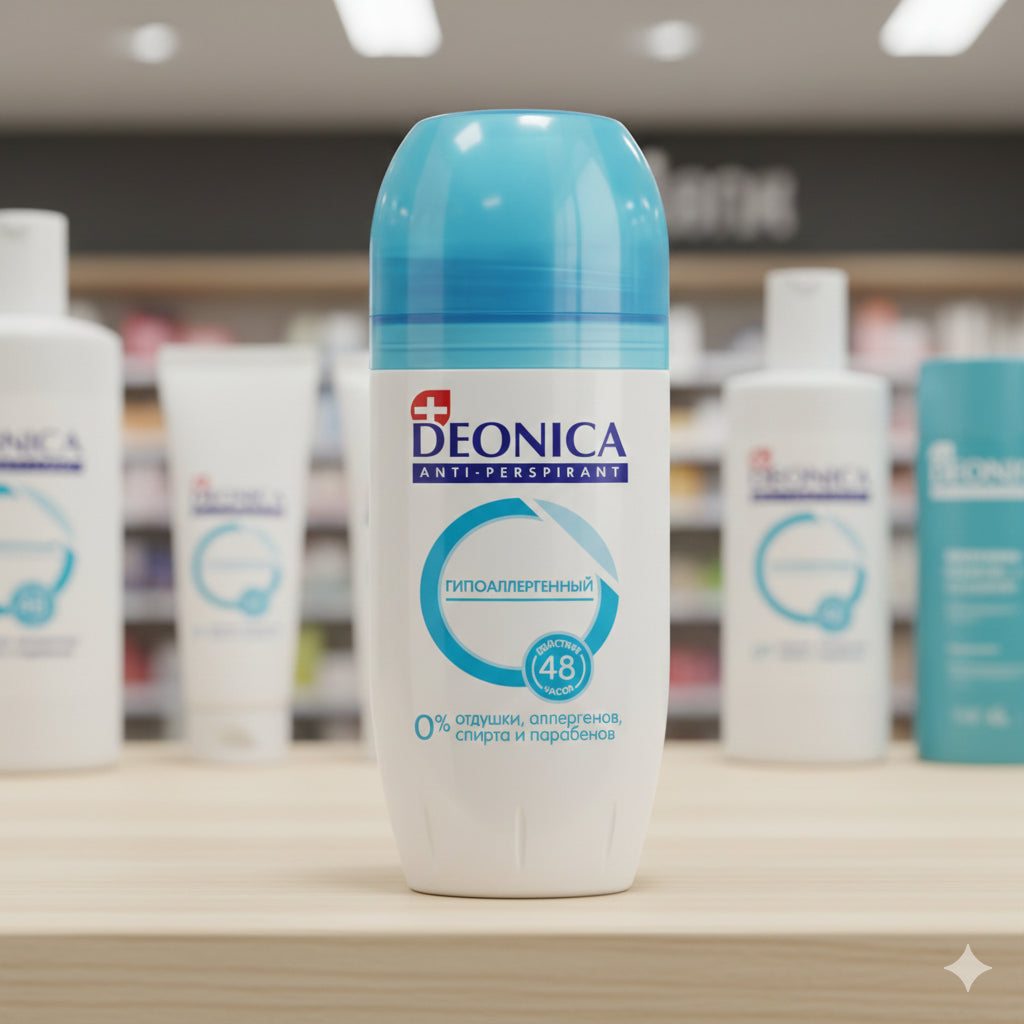 Deonica “Hypoallergenic” – Sensitive Skin Antiperspirant