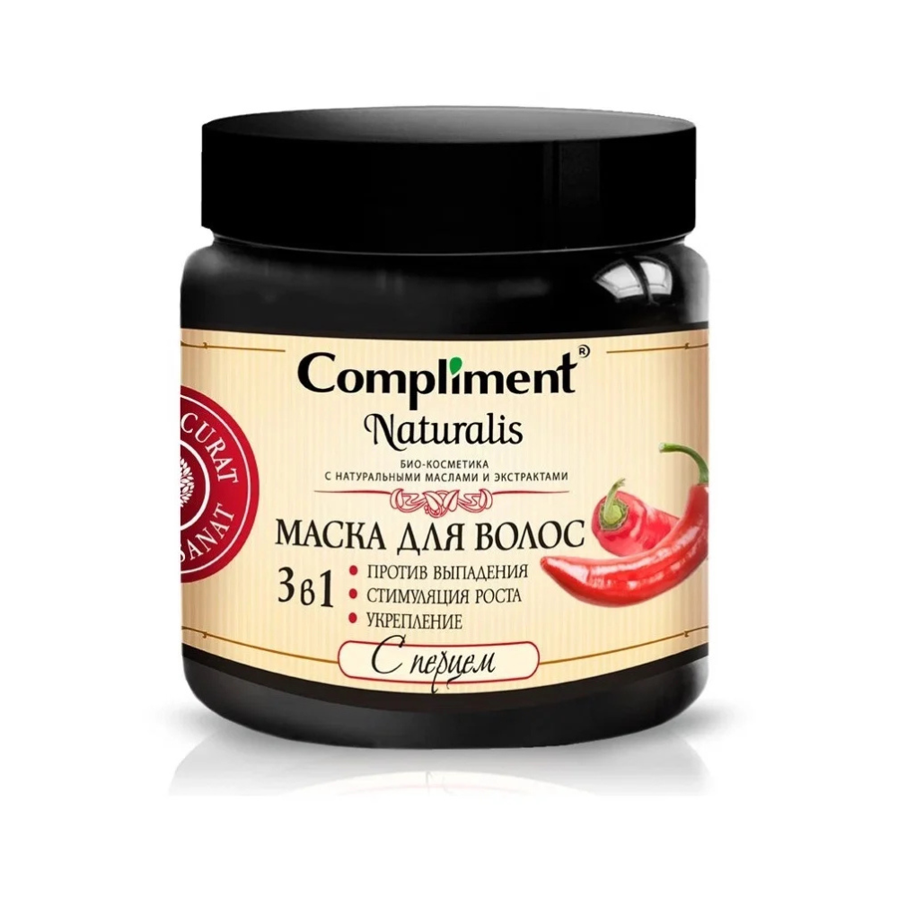 Compliment Naturalis — Hair Mask 3-in-1 with Red Pepper