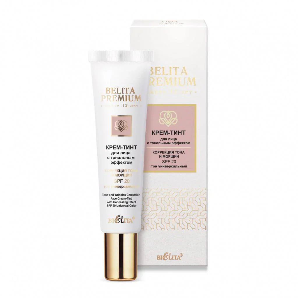 BELITA PREMIUM Tinted Face Cream SPF 20
